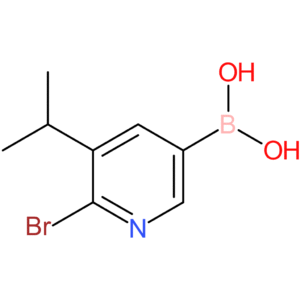 6-bromo-5-(iso-propyl)pyridine-3-boronic acid