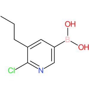 6-chloro-5-(n-propyl)pyridine-3-boronic acid