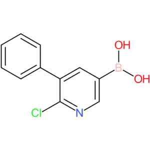 6-chloro-5-phenylpyridine-3-boronic acid