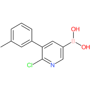 6-chloro-5-(3-tolyl)pyridine-3-boronic acid