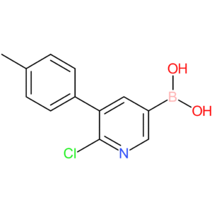 6-chloro-5-(4-tolyl)pyridine-3-boronic acid