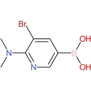 5-bromo-6-(dimethylamino)pyridine-3-boronic acid