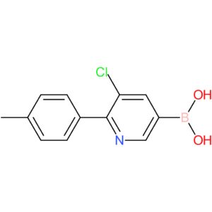 5-chloro-6-(4-tolyl)pyridine-3-boronic acid