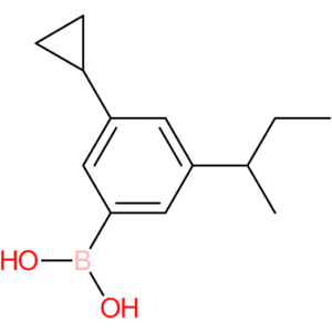 3-cyclopropyl-5-(sec-butyl)phenylboronic acid