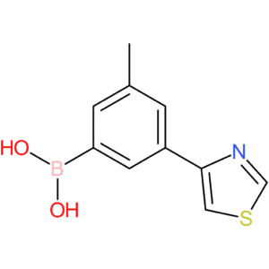 3-methyl-5-(thiazol-4-yl)phenylboronic acid