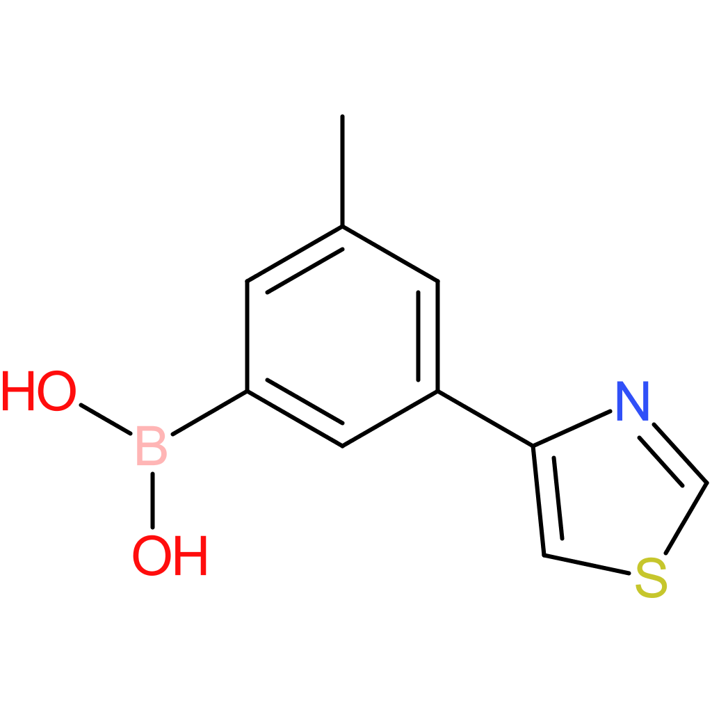 3-methyl-5-(thiazol-4-yl)phenylboronic acid