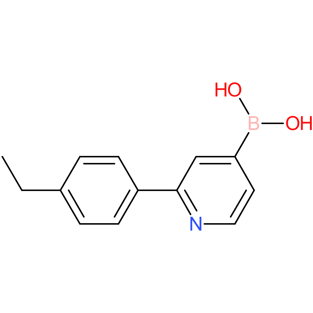 2-(4-ethylphenyl)pyridine-4-boronic acid