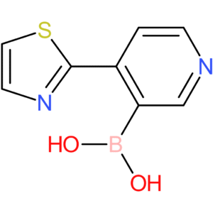 4-(thiazol-2-yl)pyridine-2-boronic acid