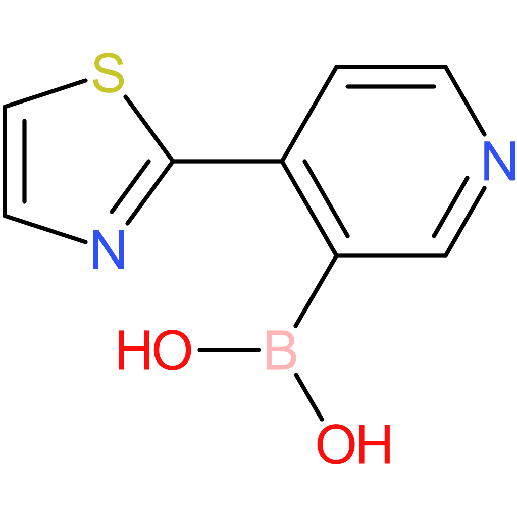 4-(thiazol-2-yl)pyridine-2-boronic acid
