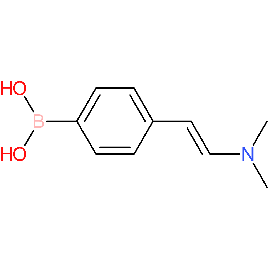 (E)-(4-(2-(dimethylamino)vinyl)phenyl)boronic acid