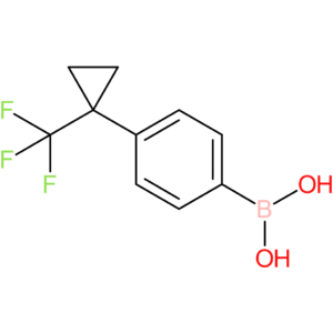 (4-(1-(trifluoromethyl)cyclopropyl)phenyl)boronic acid
