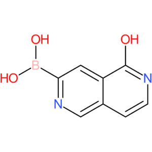 (5-hydroxy-2,6-naphthyridin-3-yl)boronic acid