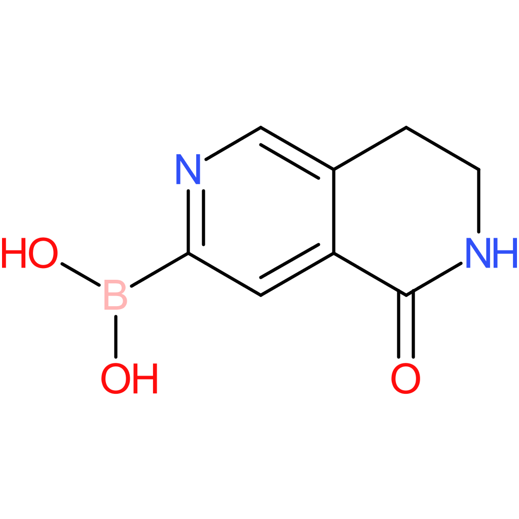 (5-oxo-5,6,7,8-tetrahydro-2,6-naphthyridin-3-yl)boronic acid