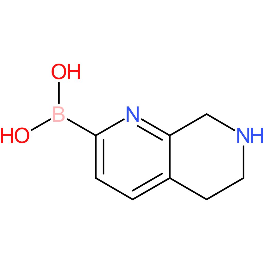 (5,6,7,8-tetrahydro-1,7-naphthyridin-2-yl)boronic acid