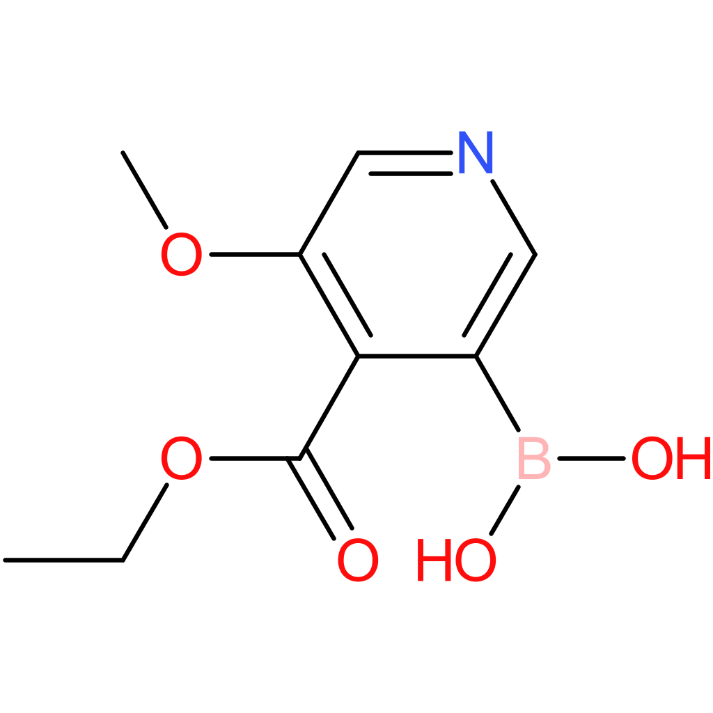 [4-(ethoxycarbonyl)-5-methoxypyridin-3-yl]boronic acid