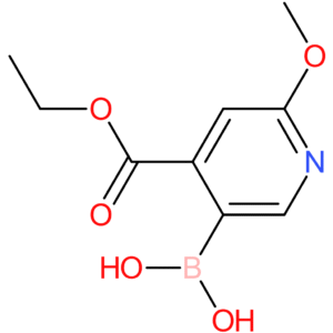 [4-(ethoxycarbonyl)-6-methoxypyridin-3-yl]boronic acid