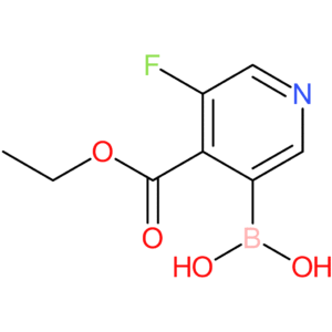 [5-fluoro-4-(ethoxycarbonyl)pyridin-3-yl]boronic acid
