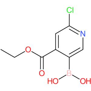 [6-chloro-4-(ethoxycarbonyl)pyridin-3-yl]boronic acid