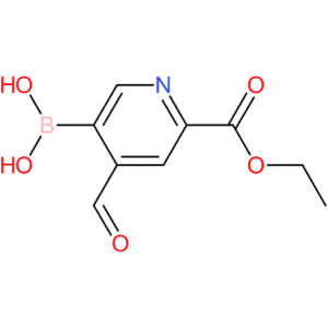 [6-(ethoxycarbonyl)-4-formylpyridin-3-yl]boronic acid