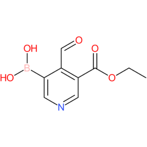 [5-(ethoxycarbonyl)-4-formylpyridin-3-yl]boronic acid