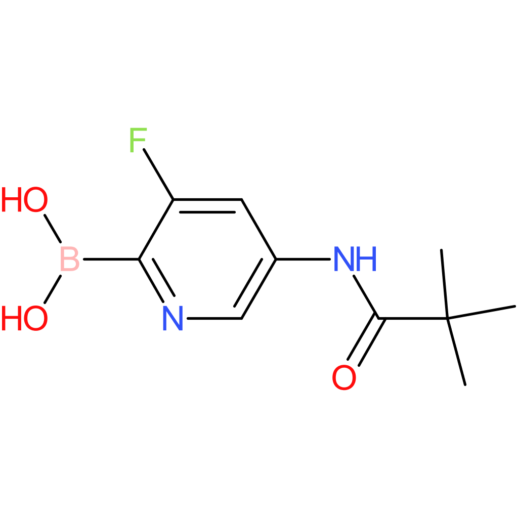 [5-(2,2-dimethylpropanamido)-3-fluoropyridin-2-yl]boronic acid