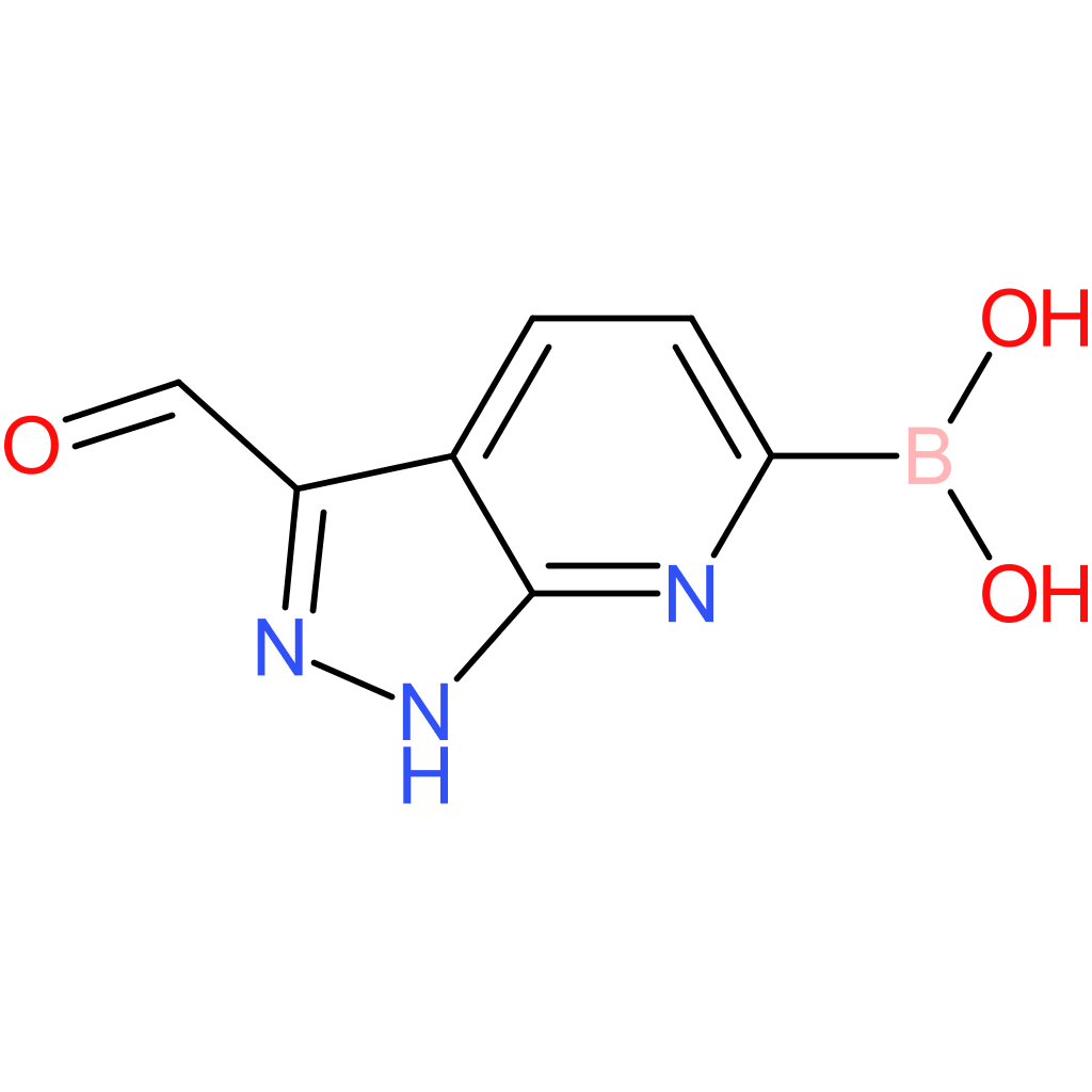 (3-formyl-1h-pyrazolo[3,4-b]pyridin-6-yl)boronic acid