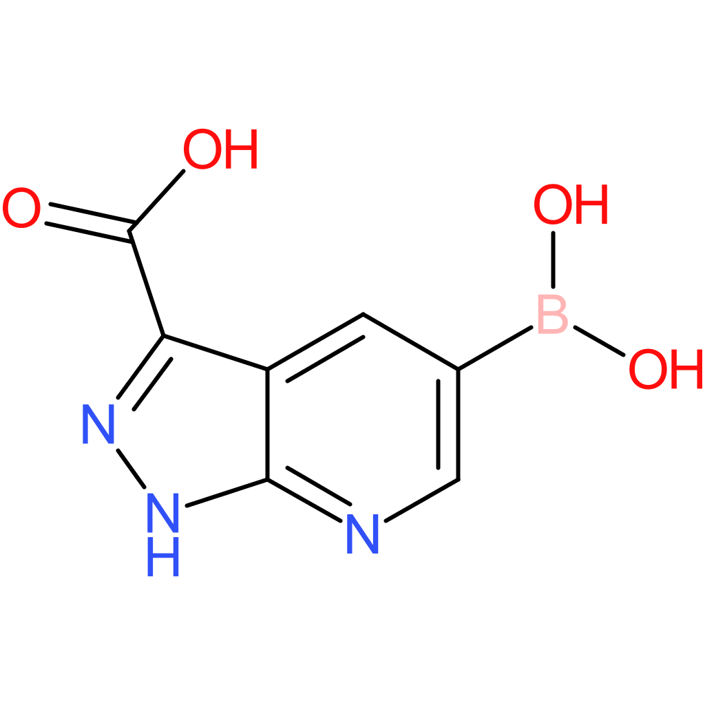 5-(dihydroxyboranyl)-1h-pyrazolo[3,4-b]pyridine-3-carboxylic acid