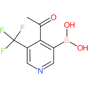 [4-acetyl-5-(trifluoromethyl)pyridin-3-yl]boronic acid