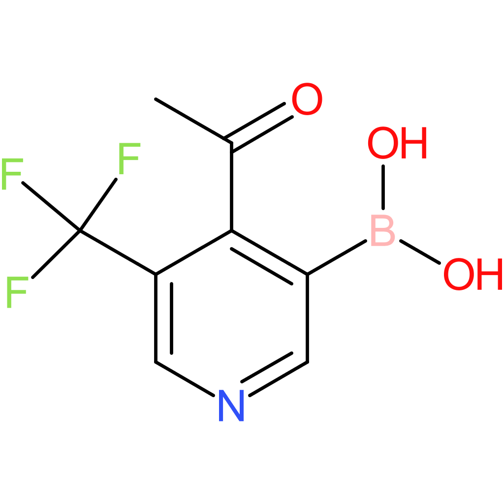 [4-acetyl-5-(trifluoromethyl)pyridin-3-yl]boronic acid