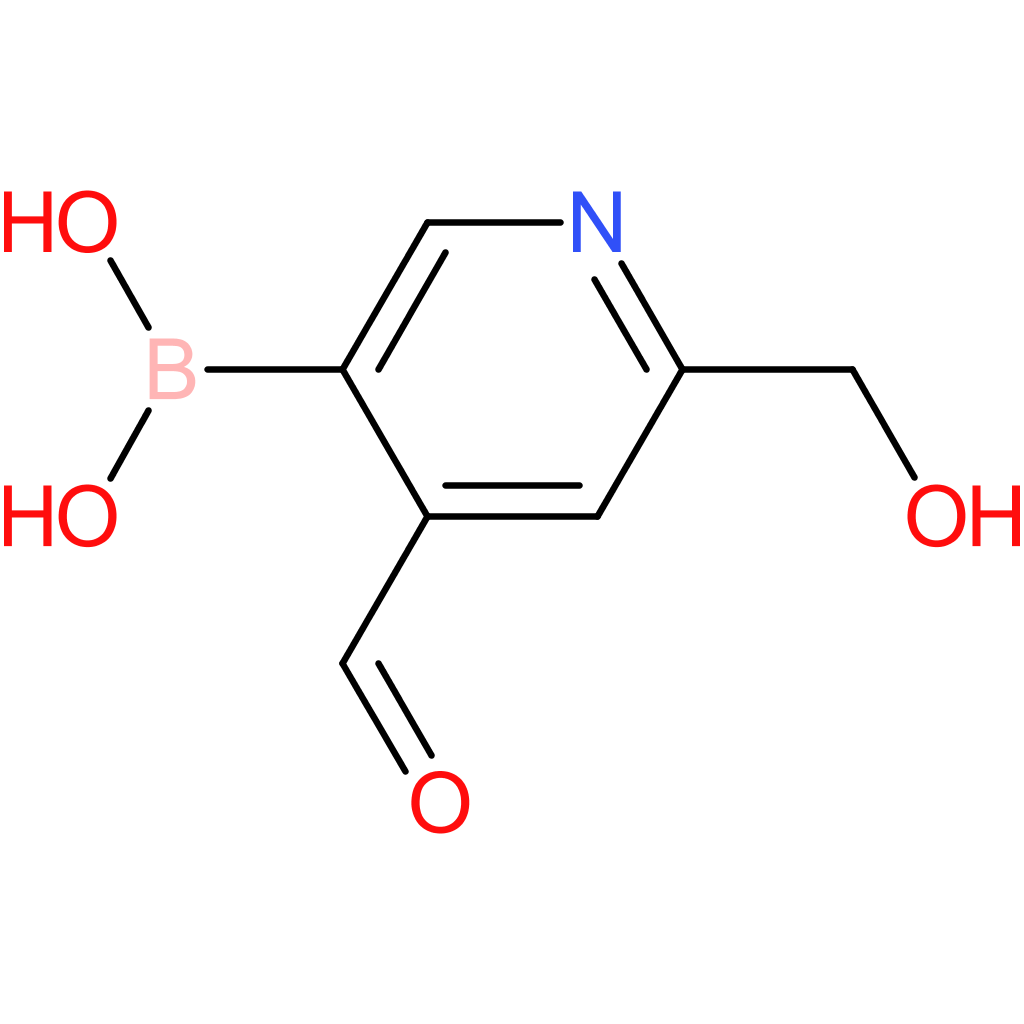 [4-formyl-6-(hydroxymethyl)pyridin-3-yl]boronic acid