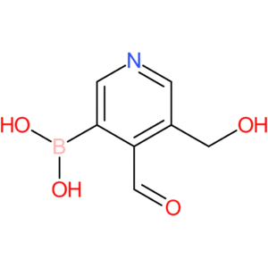 [4-formyl-5-(hydroxymethyl)pyridin-3-yl]boronic acid