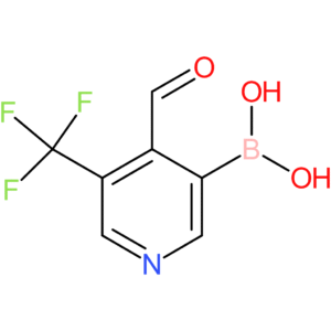 [4-formyl-5-(trifluoromethyl)pyridin-3-yl]boronic acid