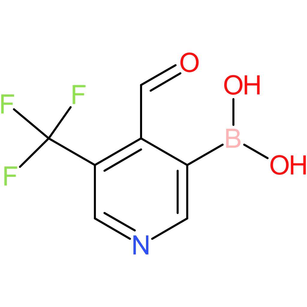 [4-formyl-5-(trifluoromethyl)pyridin-3-yl]boronic acid
