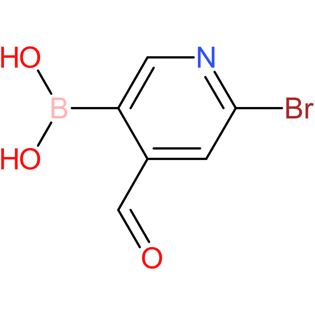 (6-bromo-4-formylpyridin-3-yl)boronic acid