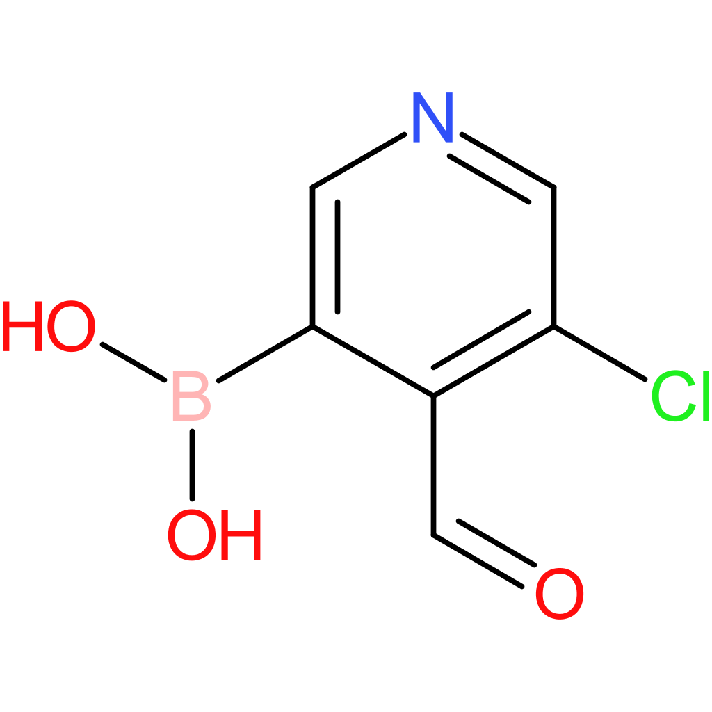 (5-chloro-4-formylpyridin-3-yl)boronic acid