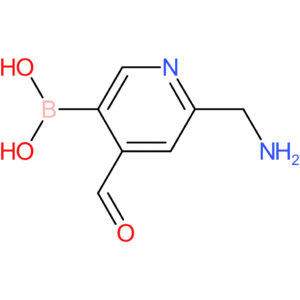 [6-(aminomethyl)-4-formylpyridin-3-yl]boronic acid