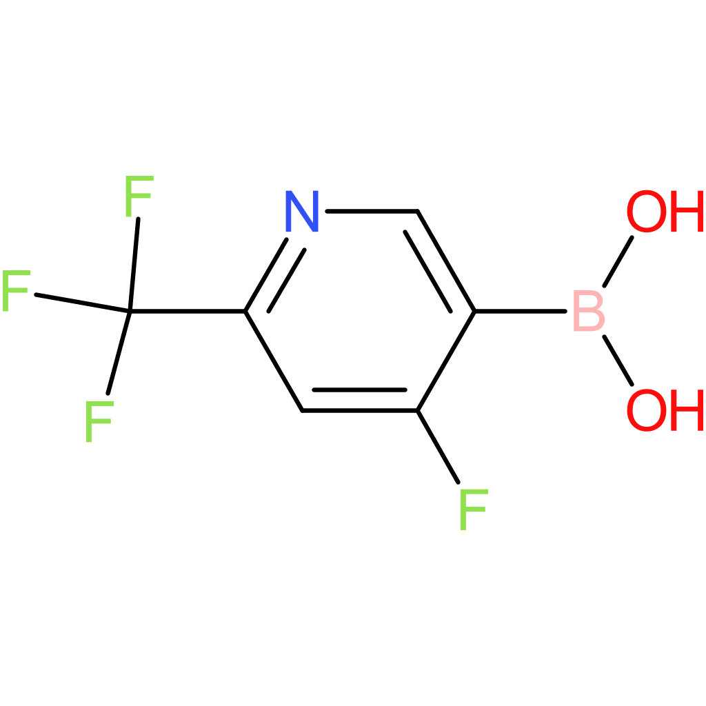 [4-fluoro-6-(trifluoromethyl)pyridin-3-yl]boronic acid