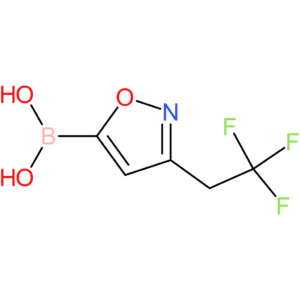 [3-(2,2,2-trifluoroethyl)-1,2-oxazol-5-yl]boronic acid