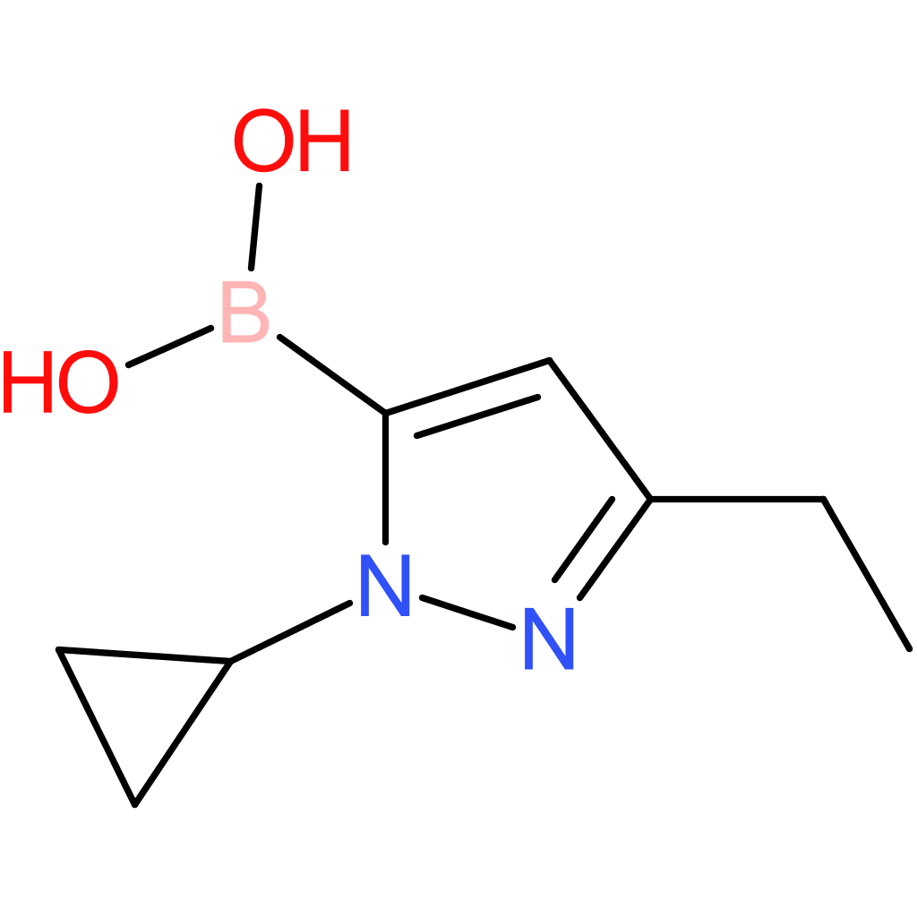 (1-cyclopropyl-3-ethyl-1h-pyrazol-5-yl)boronic acid
