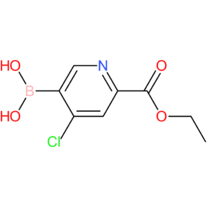 [4-chloro-6-(ethoxycarbonyl)pyridin-3-yl]boronic acid