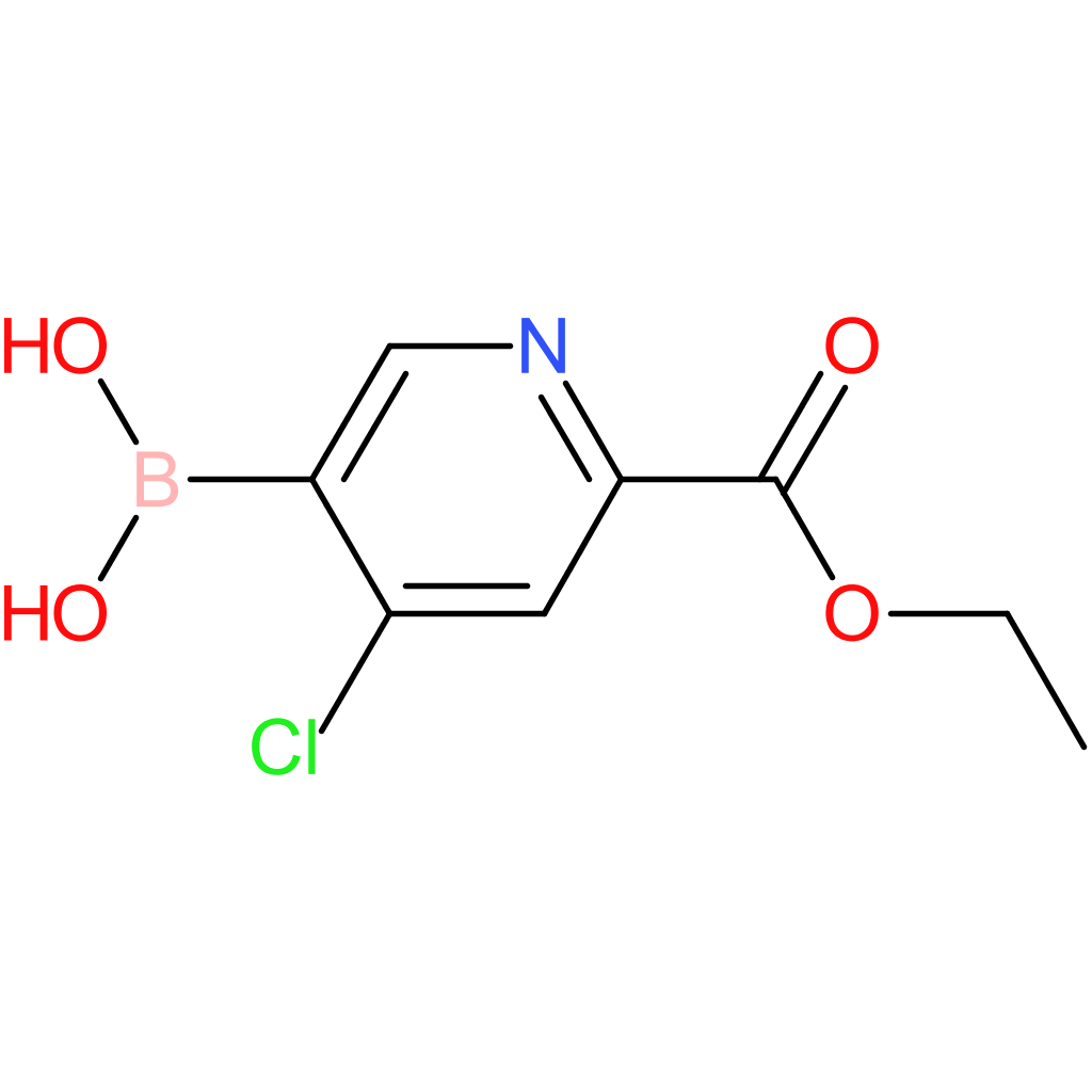 [4-chloro-6-(ethoxycarbonyl)pyridin-3-yl]boronic acid