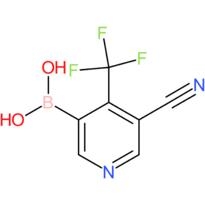 [5-cyano-4-(trifluoromethyl)pyridin-3-yl]boronic acid