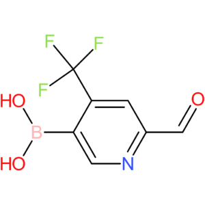 [6-formyl-4-(trifluoromethyl)pyridin-3-yl]boronic acid