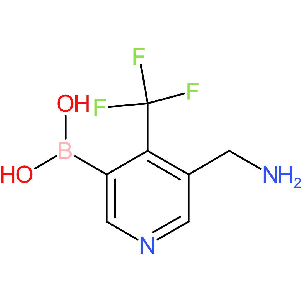 [5-(aminomethyl)-4-(trifluoromethyl)pyridin-3-yl]boronic acid