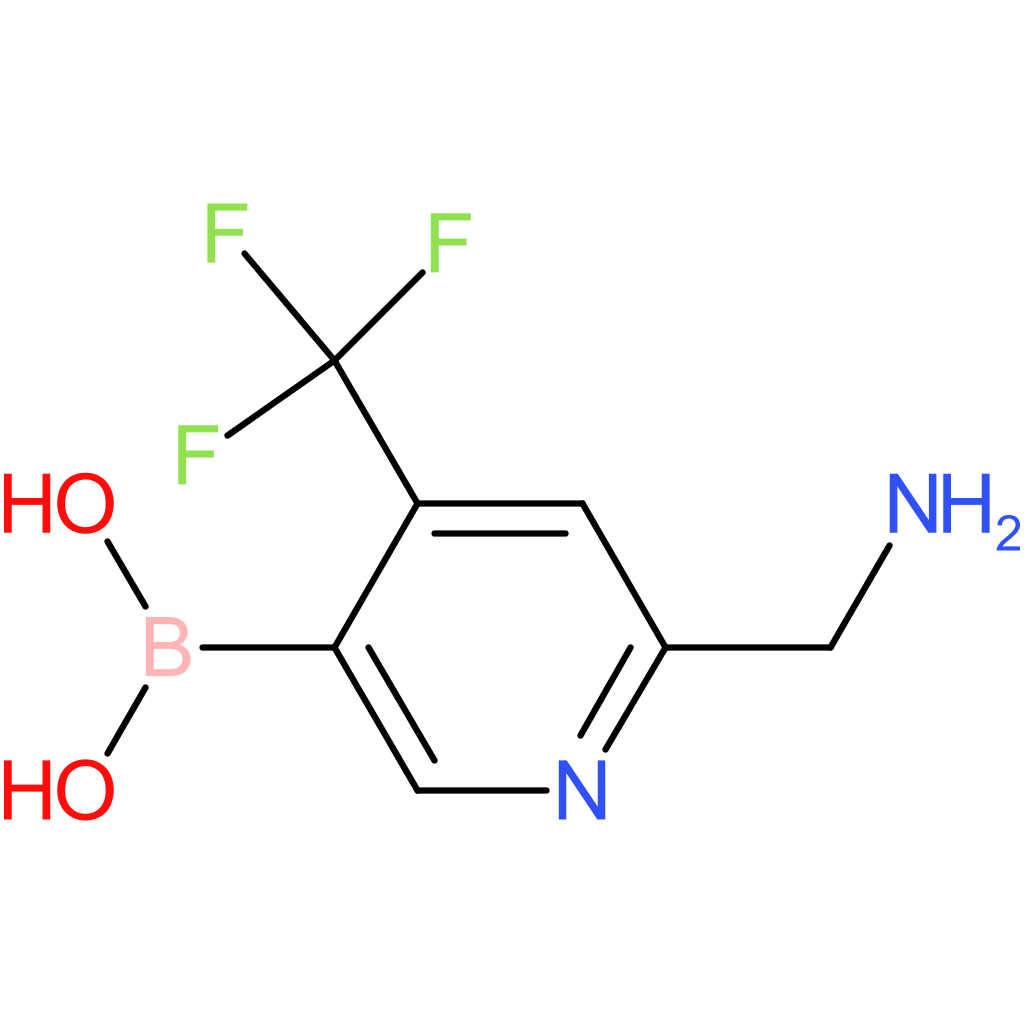 [6-(aminomethyl)-4-(trifluoromethyl)pyridin-3-yl]boronic acid