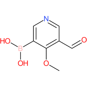 (5-formyl-4-methoxypyridin-3-yl)boronic acid