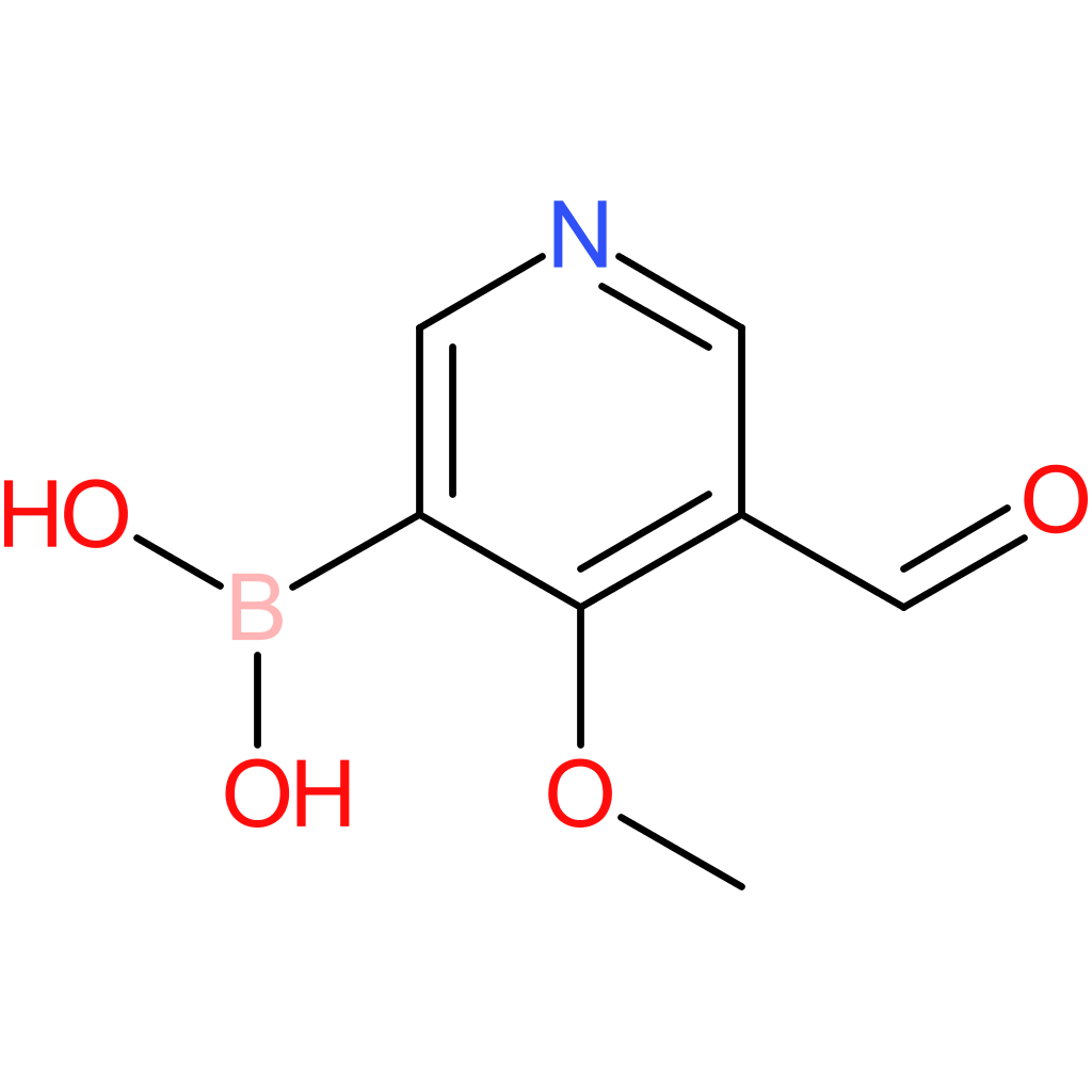 (5-formyl-4-methoxypyridin-3-yl)boronic acid