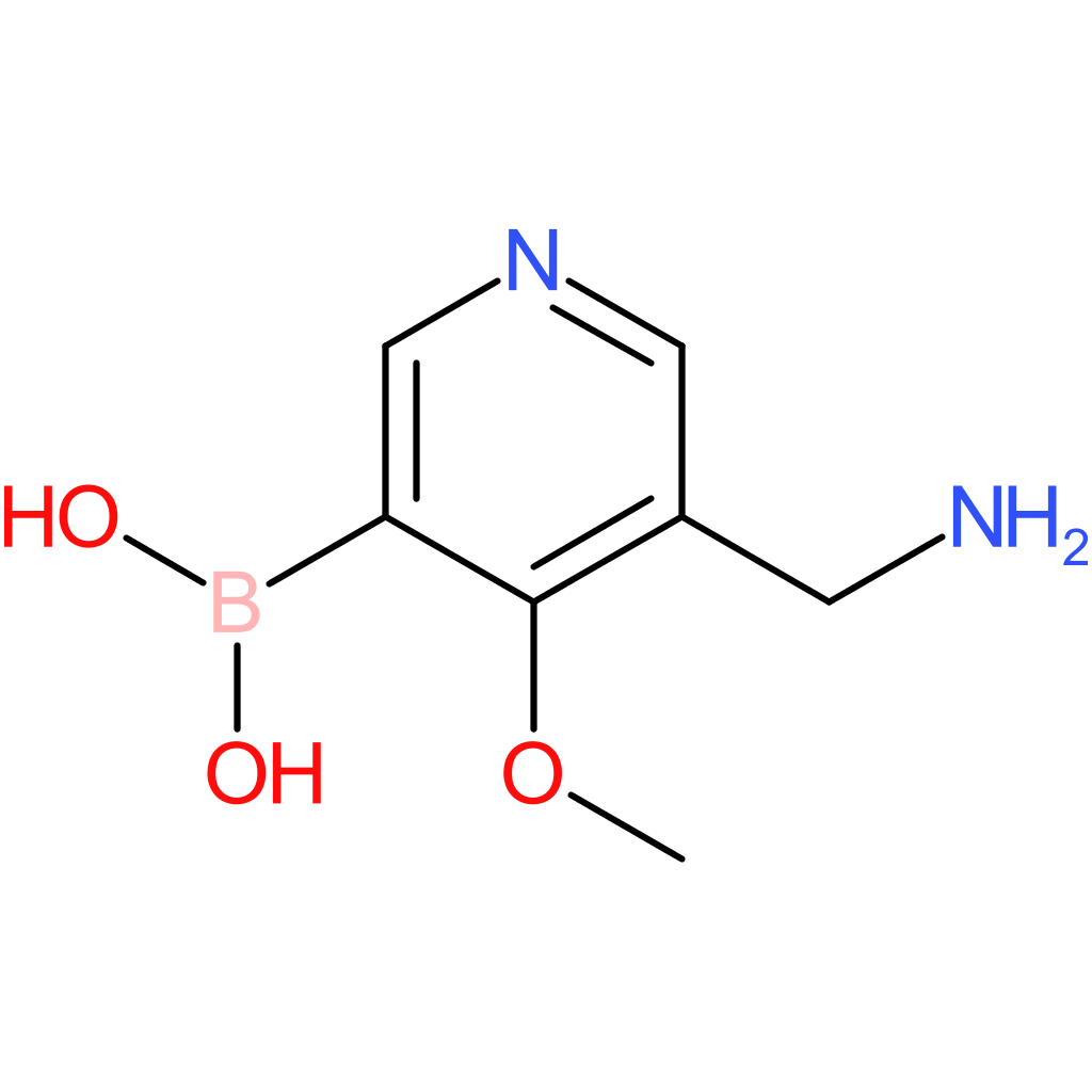[5-(aminomethyl)-4-methoxypyridin-3-yl]boronic acid