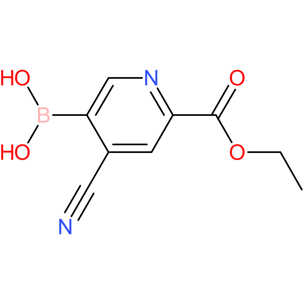 [4-cyano-6-(ethoxycarbonyl)pyridin-3-yl]boronic acid