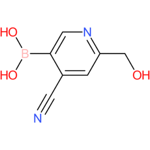 [4-cyano-6-(hydroxymethyl)pyridin-3-yl]boronic acid